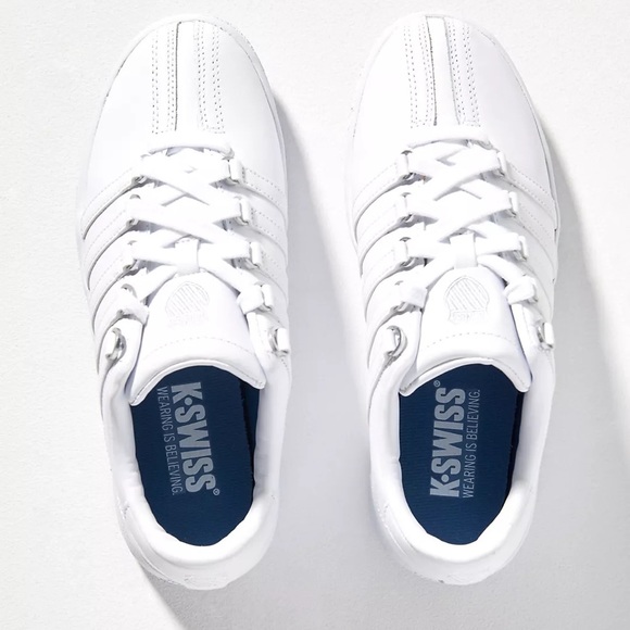 K-Swiss Classic White Sneaker 8 NWT - Picture 2 of 14